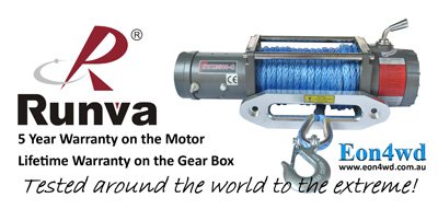 Runva replacement for warn winch